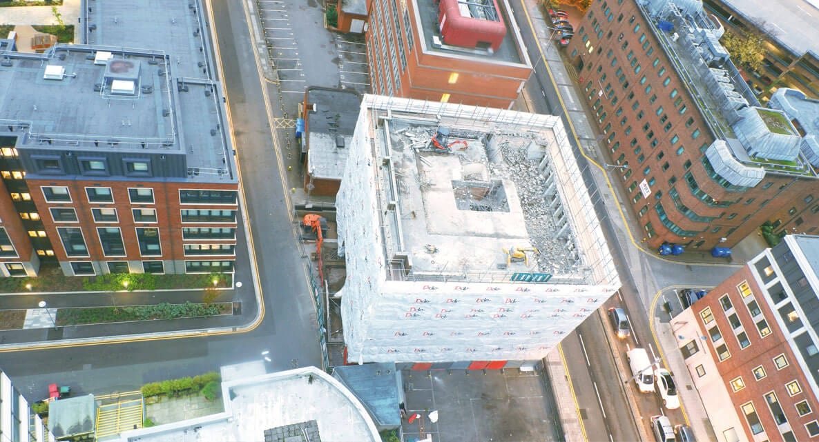 Demolition and Asbestos Removal, Cromwell House, Cardiff Dorton Group