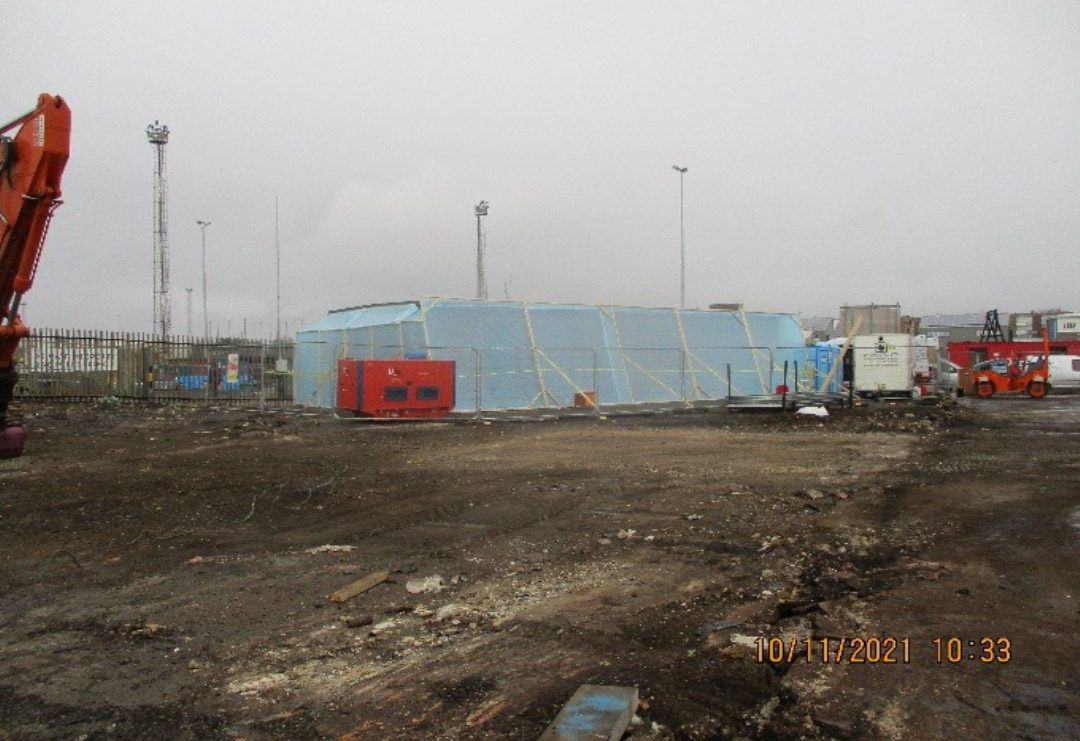Demolition Shoreham Port